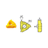 Threading Inserts RT/LT16.01W/16.01N -8UN/10UN/12UN/14UN/16UN/18UN/20UN - Makotools Industrial Supply Tools for Metal Cutting